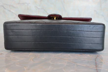 画像をギャラリービューアに読み込む, CHANEL/シャネル マトラッセチェーンショルダーバッグ ラムスキン ブラック/ゴールド金具 ショルダーバッグ 800040090
