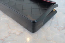 画像をギャラリービューアに読み込む, CHANEL/シャネル マトラッセチェーンショルダーバッグ ラムスキン ブラック/ゴールド金具 ショルダーバッグ 800040090