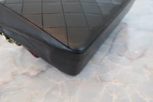 画像をギャラリービューアに読み込む, CHANEL/シャネル マトラッセチェーンショルダーバッグ ラムスキン ブラック/ゴールド金具 ショルダーバッグ 800040090
