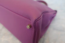 画像をギャラリービューアに読み込む, HERMES/エルメス ケリー35 トリヨンクレマンス アネモネ □R刻印 ショルダーバッグ 800030043