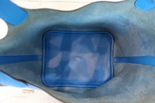 画像をギャラリービューアに読み込む, HERMES／エルメス ピコタンロックＭＭ トリヨンクレマンス ブルーザンジバル X刻印 ハンドバッグ 700100043
