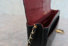 画像をギャラリービューアに読み込む, CHANEL/シャネル マトラッセチェーンショルダーバッグ ラムスキン ブラック/ゴールド金具 ショルダーバッグ 800040090
