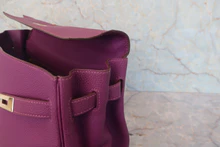 画像をギャラリービューアに読み込む, HERMES/エルメス ケリー35 トリヨンクレマンス アネモネ □R刻印 ショルダーバッグ 800030043