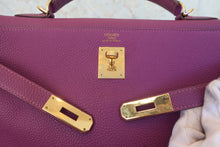 画像をギャラリービューアに読み込む, HERMES/エルメス ケリー35 トリヨンクレマンス アネモネ □R刻印 ショルダーバッグ 800030043