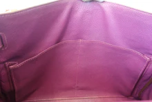 画像をギャラリービューアに読み込む, HERMES/エルメス ケリー35 トリヨンクレマンス アネモネ □R刻印 ショルダーバッグ 800030043