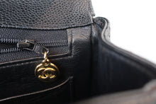 画像をギャラリービューアに読み込む, CHANEL/シャネル マドモアゼルハンドバッグ キャビアスキン ブラック/ゴールド金具 ハンドバッグ 800040097
