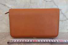 画像をギャラリービューアに読み込む, HERMES／エルメス ドゴンGM トゴ ゴールド/ソレイユ □M刻印 財布 800010095
