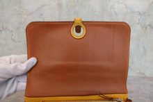 画像をギャラリービューアに読み込む, HERMES/エルメス ドゴンGM トゴ ゴールド/ソレイユ □M刻印 財布 800010095