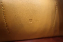 画像をギャラリービューアに読み込む, HERMES/エルメス ドゴンGM トゴ ゴールド/ソレイユ □M刻印 財布 800010095