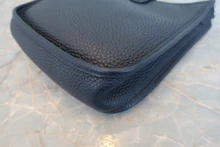 画像をギャラリービューアに読み込む, HERMES/エルメス エブリンTPM トリヨンクレマンス ブルーニュイ Y刻印 ショルダーバッグ 800040121