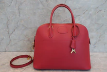 画像をギャラリービューアに読み込む, HERMES/エルメス ボリード35 クシュベル ルージュヴィフ □A刻印 ショルダーバッグ 700120174