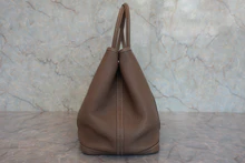 画像をギャラリービューアに読み込む, HERMES／エルメス ガーデンパーティPM ネゴンダ エトゥープ □P刻印 トートバッグ 800040112
