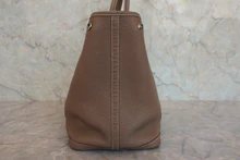 画像をギャラリービューアに読み込む, HERMES/エルメス ガーデンパーティPM ネゴンダ エトゥープ □P刻印 トートバッグ 800040112