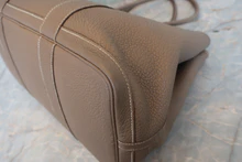 画像をギャラリービューアに読み込む, HERMES/エルメス ガーデンパーティPM ネゴンダ エトゥープ □P刻印 トートバッグ 800040112