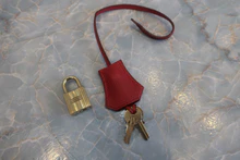 画像をギャラリービューアに読み込む, HERMES/エルメス ボリード35 クシュベル ルージュヴィフ □A刻印 ショルダーバッグ 700120174