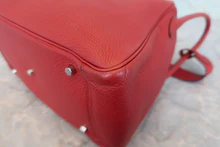 画像をギャラリービューアに読み込む, HERMES／エルメス リンディ34 トリヨンクレマンス ルージュガランス □O刻印 ショルダーバッグ 800010210

