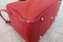 画像をギャラリービューアに読み込む, HERMES/エルメス リンディ34 トリヨンクレマンス ルージュガランス □O刻印 ショルダーバッグ 800010210