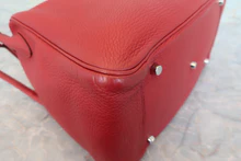 画像をギャラリービューアに読み込む, HERMES/エルメス リンディ34 トリヨンクレマンス ルージュガランス □O刻印 ショルダーバッグ 800010210