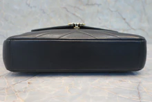 画像をギャラリービューアに読み込む, CHANEL/シャネル Vステッチチェーンショルダーバッグ ラムスキン ブラック/ゴールド金具 ショルダーバッグ 800030065
