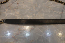 画像をギャラリービューアに読み込む, CHANEL/シャネル Vステッチチェーンショルダーバッグ ラムスキン ブラック/ゴールド金具 ショルダーバッグ 800030065