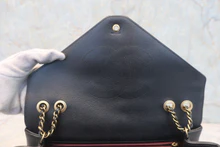 画像をギャラリービューアに読み込む, CHANEL/シャネル Vステッチチェーンショルダーバッグ ラムスキン ブラック/ゴールド金具 ショルダーバッグ 800030065
