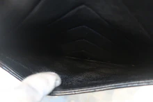 画像をギャラリービューアに読み込む, CHANEL/シャネル Vステッチチェーンショルダーバッグ ラムスキン ブラック/ゴールド金具 ショルダーバッグ 800030065