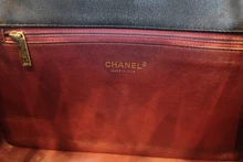 画像をギャラリービューアに読み込む, CHANEL/シャネル Vステッチチェーンショルダーバッグ ラムスキン ブラック/ゴールド金具 ショルダーバッグ 800030065