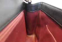 画像をギャラリービューアに読み込む, CHANEL/シャネル Vステッチチェーンショルダーバッグ ラムスキン ブラック/ゴールド金具 ショルダーバッグ 800030065
