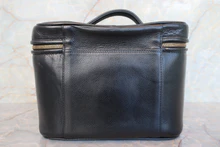 画像をギャラリービューアに読み込む, CHANEL/シャネル ココマーク2WAYバニティ キャビアスキン ブラック/ゴールド金具 バニティ 700110089