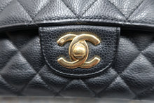 画像をギャラリービューアに読み込む, CHANEL/シャネル マトラッセWフラップWチェーンショルダーバッグ キャビアスキン ブラック/ゴールド金具 ショルダーバッグ 800030114