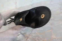 画像をギャラリービューアに読み込む, CHANEL/シャネル ココマーク2WAYバニティ キャビアスキン ブラック/ゴールド金具 バニティ 700110089
