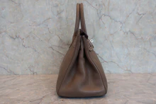 画像をギャラリービューアに読み込む, HERMES／エルメス バーキン30 トリヨンクレマンス エトゥープ □H刻印 ハンドバッグ 8000020023
