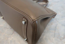 画像をギャラリービューアに読み込む, HERMES／エルメス バーキン30 トリヨンクレマンス エトゥープ □H刻印 ハンドバッグ 8000020023
