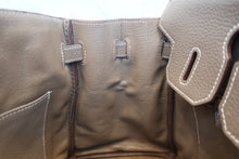 画像をギャラリービューアに読み込む, HERMES/エルメス バーキン30 トリヨンクレマンス エトゥープ □H刻印 ハンドバッグ 8000020023