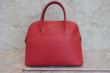 画像をギャラリービューアに読み込む, HERMES/エルメス ボリード35 クシュベル ルージュヴィフ □A刻印 ショルダーバッグ 800040142