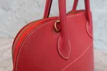 画像をギャラリービューアに読み込む, HERMES／エルメス ボリード35 クシュベル ルージュヴィフ □A刻印 ショルダーバッグ 800040142
