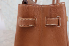 画像をギャラリービューアに読み込む, HERMES/エルメス オータクロア32 トゴ ゴールド □H刻印 ハンドバッグ 800030057