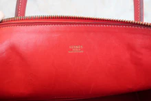 画像をギャラリービューアに読み込む, HERMES／エルメス ボリード35 クシュベル ルージュヴィフ □A刻印 ショルダーバッグ 800040142
