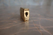 画像をギャラリービューアに読み込む, HERMES/エルメス オータクロア32 トゴ ゴールド □H刻印 ハンドバッグ 800030057