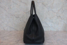 画像をギャラリービューアに読み込む, HERMES/エルメス ガーデンパーティPM ネゴンダ ブラック □L刻印 トートバッグ 800030085