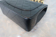 画像をギャラリービューアに読み込む, CHANEL/シャネル ミニマトラッセシングルフラップチェーンショルダーバッグ ラムスキン ブラック/ゴールド金具 ショルダーバッグ 800040109
