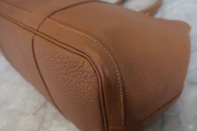 画像をギャラリービューアに読み込む, HERMES/エルメス ガーデンパーティPM ネゴンダ ゴールド □M刻印 トートバッグ 800020154