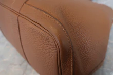 画像をギャラリービューアに読み込む, HERMES／エルメス ガーデンパーティPM ネゴンダ ゴールド □M刻印 トートバッグ 800020154
