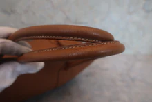 画像をギャラリービューアに読み込む, HERMES／エルメス ガーデンパーティPM ネゴンダ ゴールド □M刻印 トートバッグ 800020154

