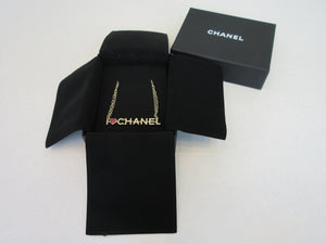 ＣＨＡＮＥＬ/シャネル ロゴネックレス  金メッキ  ゴールド  ネックレス  20080077