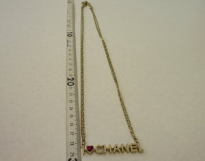 ＣＨＡＮＥＬ/シャネル ロゴネックレス  金メッキ  ゴールド  ネックレス  20080077